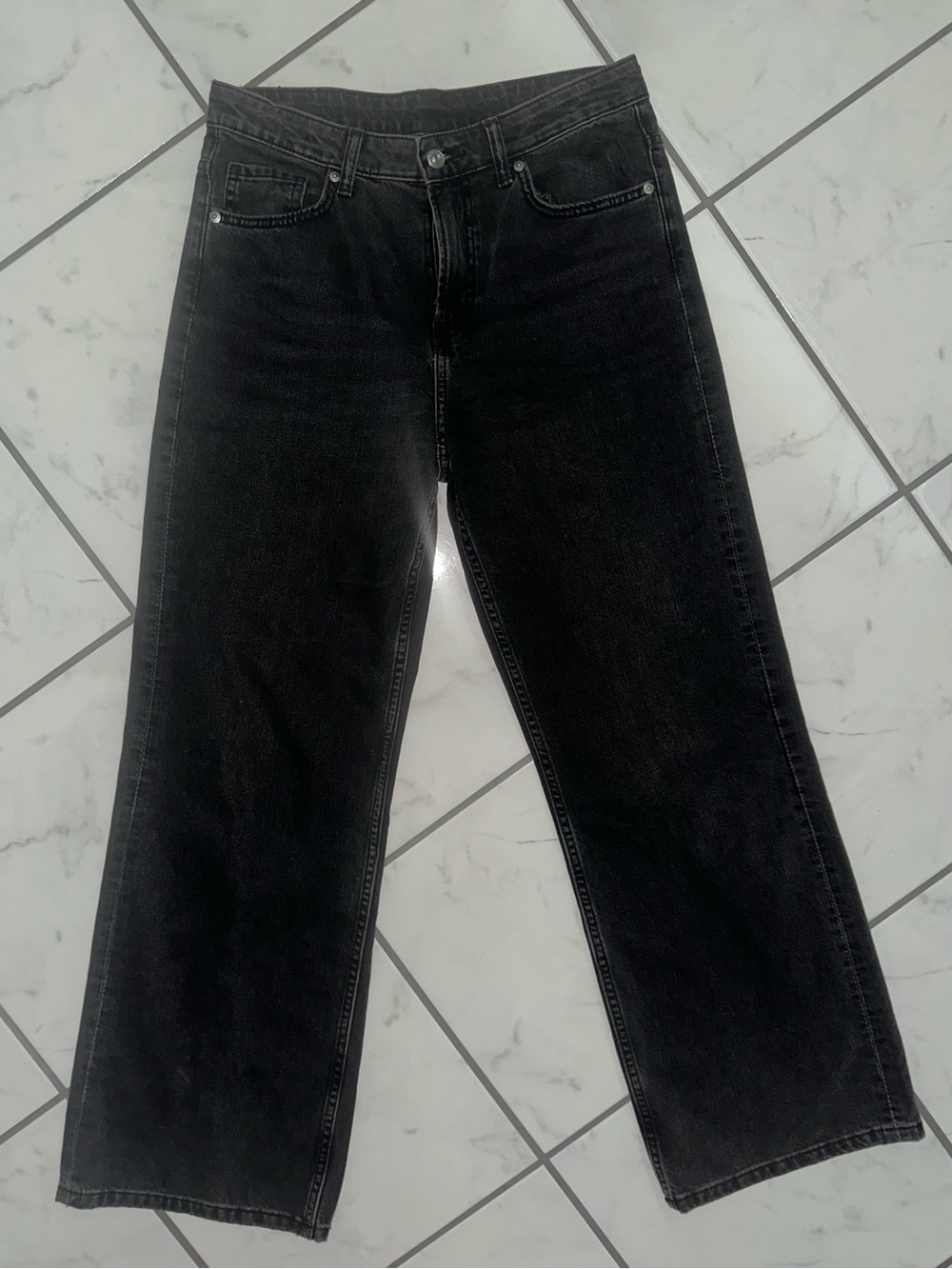 Divided Women's Black Wide Leg Jeans
